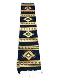 Zapotec Style Wool Table Runner 72.5 X 15.5