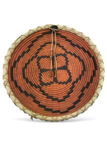 Native American Leather & Terra Cotta Pottery