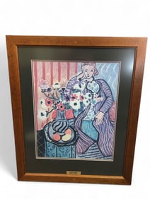Henri Matisse Purple Robe Framed Print