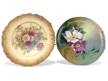 Haviland France & Royal Devon Plates