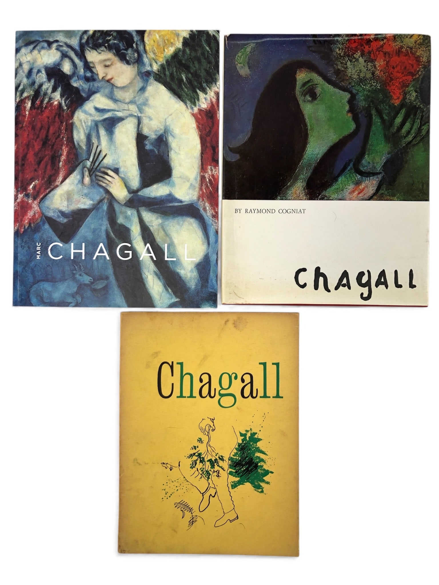 Marc Chagall 3-Book Lot Hardcover & Paperbacks (1 of 16)