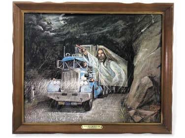 1972 Alex Nuckols “Fear Not, I Am With You?? Print