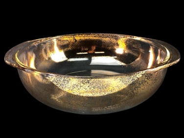 Vtg Pyrex Bowl A-13 Gold Fleck 2qt