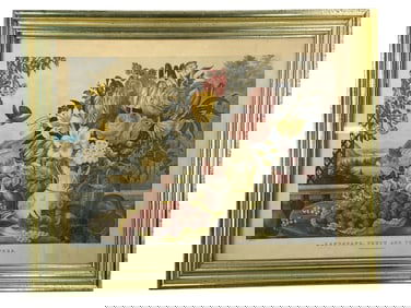 Currier & Ives 1862 Hand-Colored Lithograph