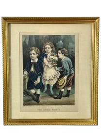 Currier & Ives Lithograph ‘The Little Beauty’