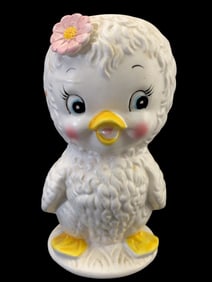 Rare 1960s Inarco Big Eye Duck Planter