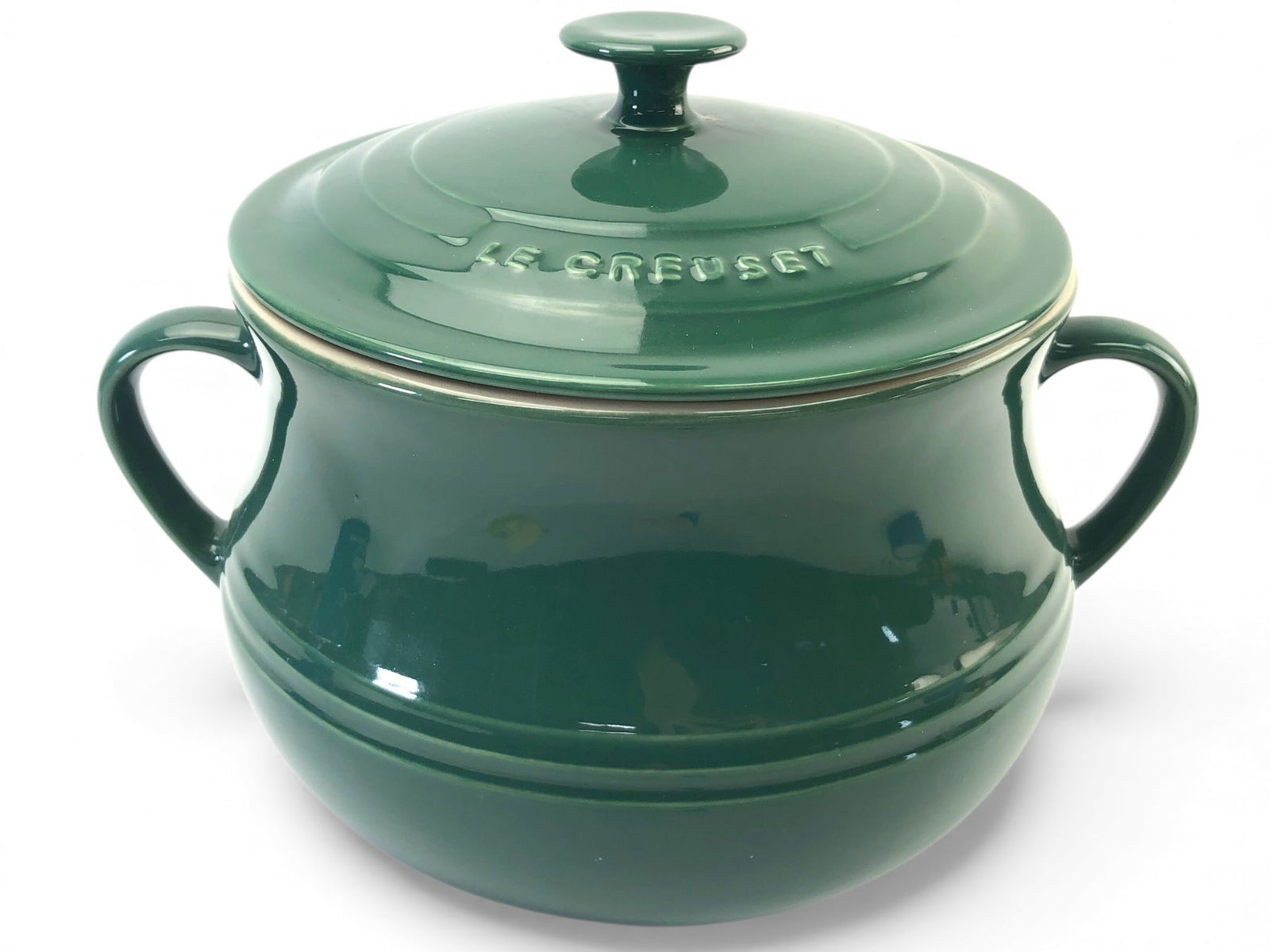 Le Creuset Stoneware 4qt Bean Pot W/ Lid (1 of 7)