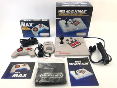 Nintendo NES Max, Quickshot & Advantage Controllers