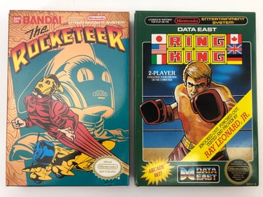Rocketeer & Ring King NES Games