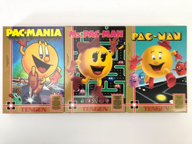 Tengen NES Pac-Man, Ms. Pac-Man & Pac-Mania