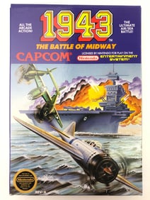 Capcom 1943 The Battle Of Midway NES Game