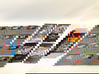 Super Nintendo Games & Manuals Lot