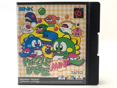 Puzzle Bobble Mini NeoGeo Pocket Game