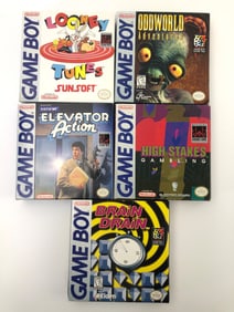 5 Game Boy Games With Boxes & Manuals