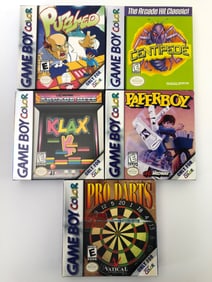Game Boy Color – 5 Games W/ Boxes & Manuals