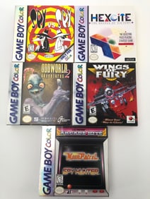 5 Game Boy Color Games – Complete In Box