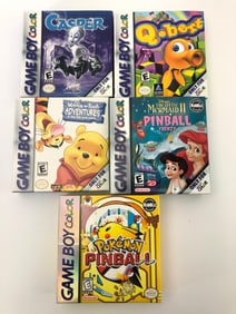 Game Boy Color Games Lot Includes Pokemon & More