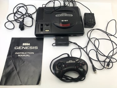 Sega Genesis Console With Accessories