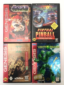 Sega Genesis Game Lot: 4 Titles