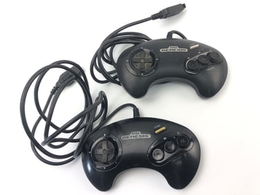 Sega Genesis Controllers Set Of 2