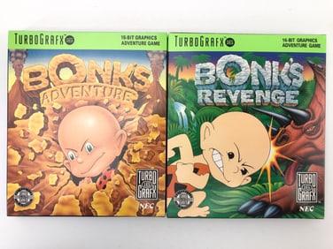 Bonk’s Adventure & Bonk’s Revenge TurboGrafx-16