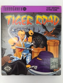 TurboGrafx-16 Tiger Road Video Game