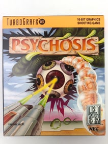 Psychosis TurboGrafx-16 Shooting Game