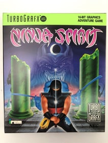 Ninja Spirit TurboGrafx-16 Game