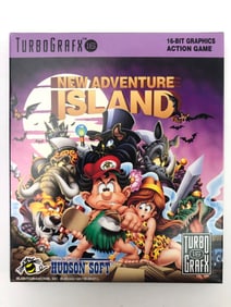 New Adventure Island TurboGrafx-16 Game