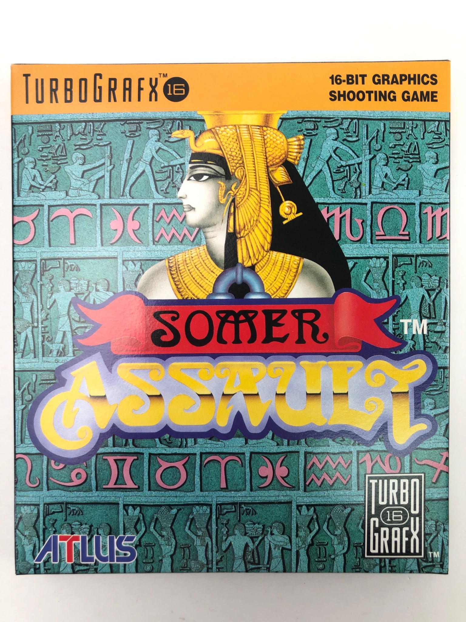 TurboGrafx-16 Somer Assault Game By Atlus (1 of 11)