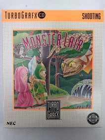 Monster Lair TurboGrafx-CD Game By NEC