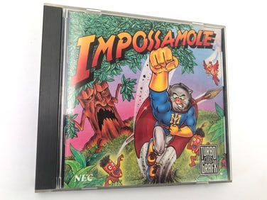 Impossamole TurboGrafx-16 HuCard By NEC