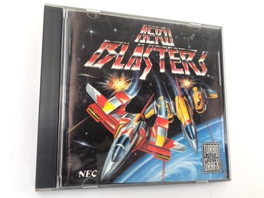 Aero Blasters TurboGrafx-16 Game By NEC