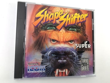 Shape Shifter Game For TurboGrafx CD-ROM