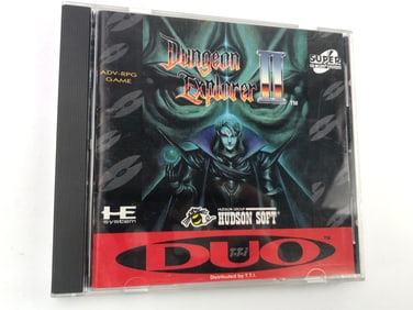 Dungeon Explorer II TurboGrafx CD Game