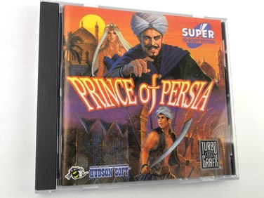Prince Of Persia TurboGrafx CD-ROM Game