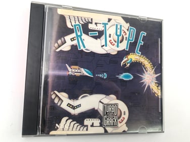 R-Type TurboGrafx-16 Game HuCard & Case