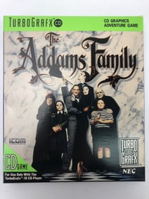 The Addams Family TurboGrafx-CD Game