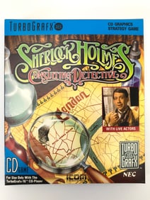 Sherlock Holmes TurboGrafx-16 CD Game