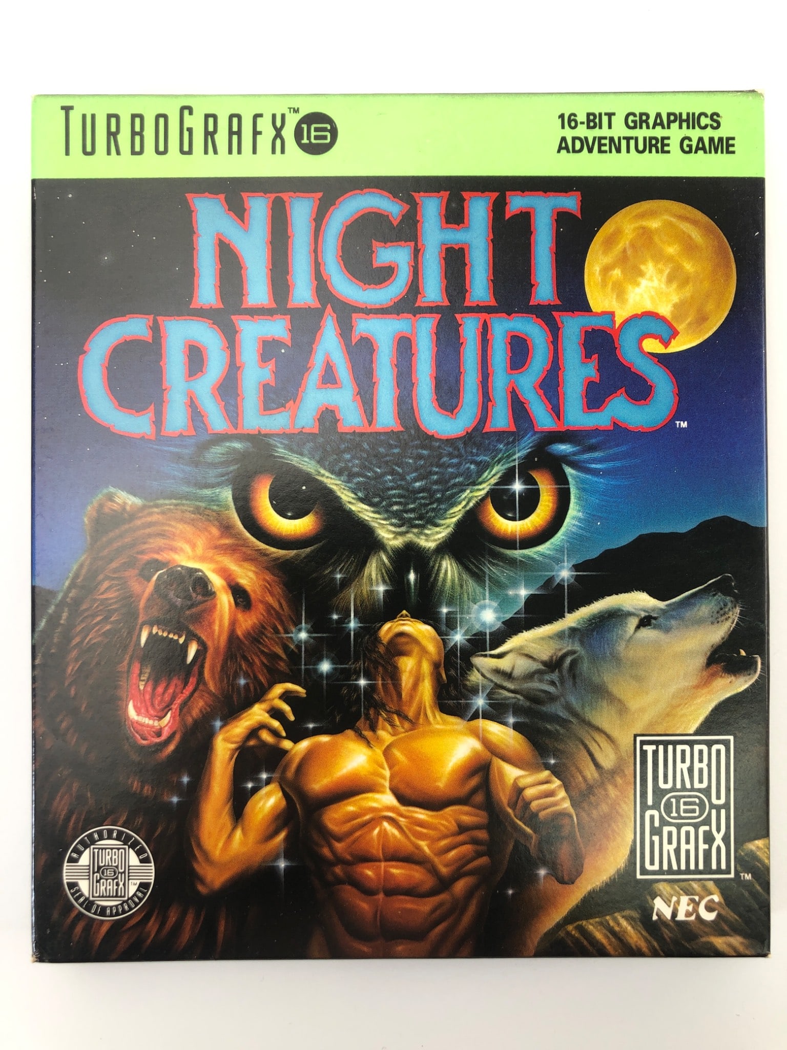 Night Creatures TurboGrafx-16 Game (1 of 11)
