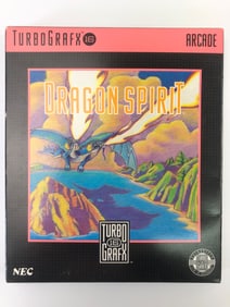 Dragon Spirit TurboGrafx-16 Game By NEC
