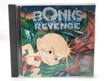 Bonk’s Revenge TurboGrafx-16 HuCard By NEC