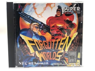 Forgotten Worlds NEC TurboGrafx CD Game