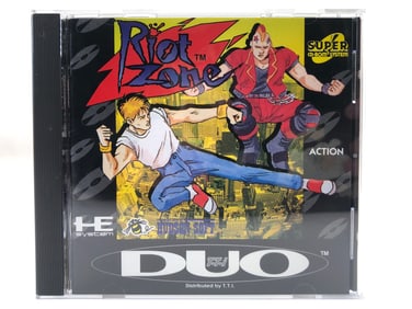 Riot Zone Super CD-ROM Video Game