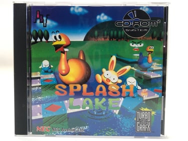 Splash Lake TurboGrafx CD Game