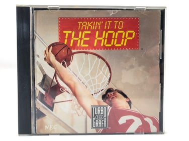 Takin’ It To The Hoop TurboGrafx-16 HuCard