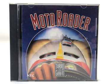 Moto Roader TurboGrafx-16 HuCard By NEC