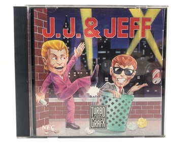 J.J. & Jeff TurboGrafx-16 Game HuCard