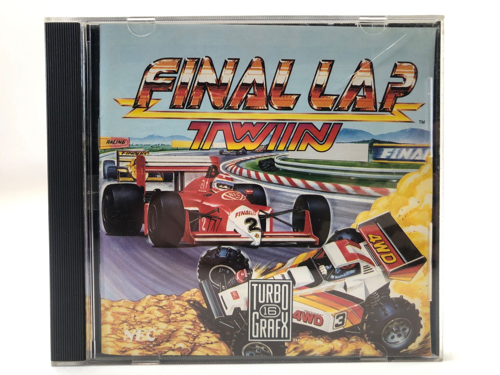 Final Lap Twin TurboGrafx-16 Video Game (1 of 9)
