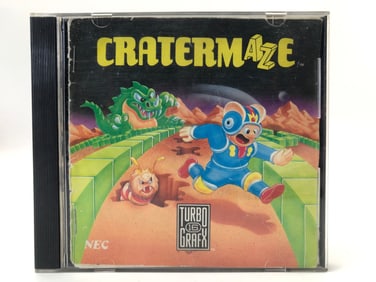 Cratermaze TurboGrafx-16 By NEC